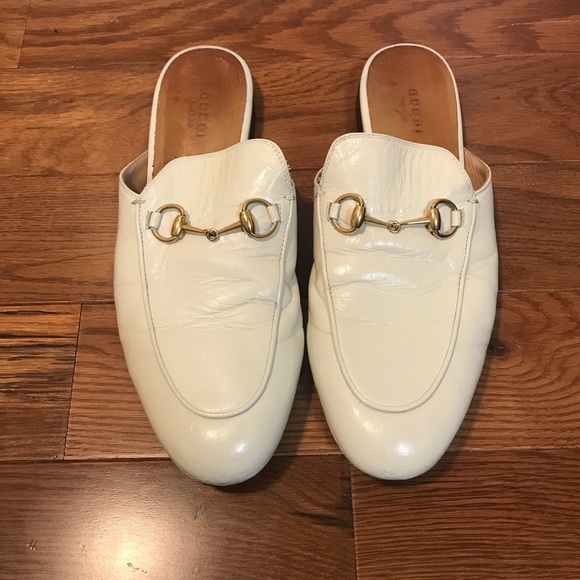 Gucci off white mules size 38 - Picture 2 of 9